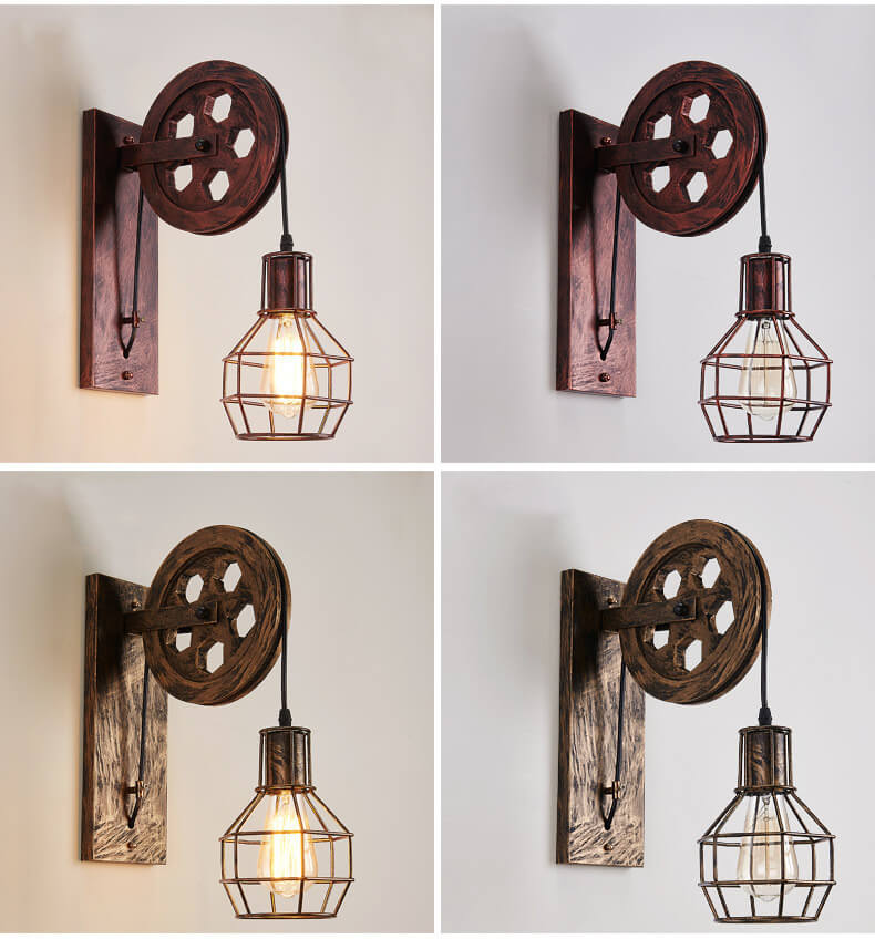 Lumenra | Modern Geometric Iron Wall Sconce Lighting | Veisp