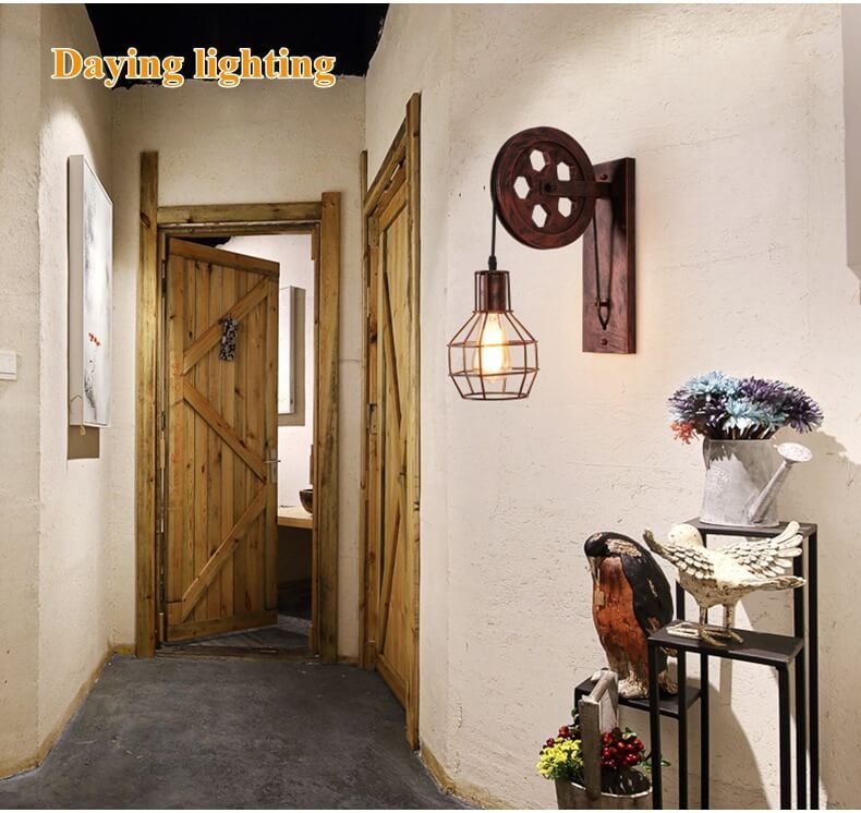 Lumenra | Modern Geometric Iron Wall Sconce Lighting | Veisp