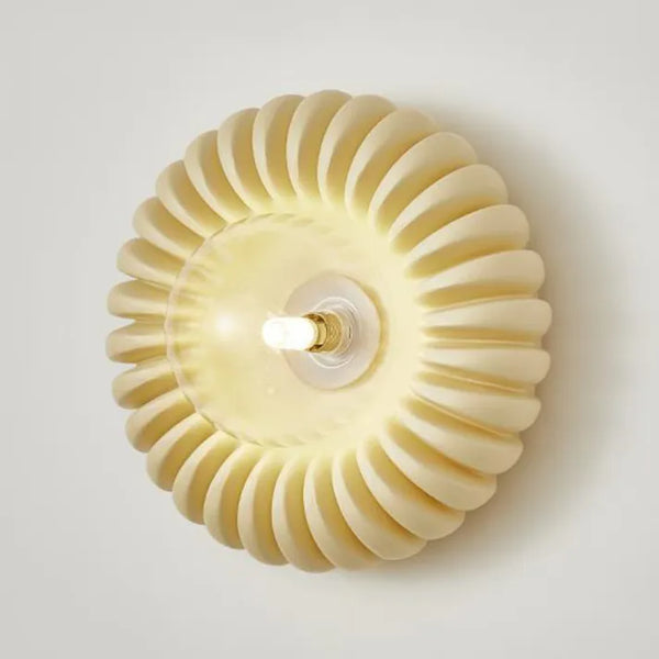 Lumora | Modern Resin Wall Lamp For Bedroom Ambient Glow | Veisp