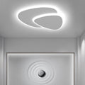 LuminaOrb Radiant White LED Modern Ceiling Light Fixture | Veisp