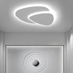 LuminaOrb Radiant White LED Modern Ceiling Light Fixture | Veisp