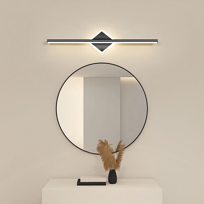 Aureline Sleek Black And Gold LED Wall Lamp With Warm Glow | Veisp