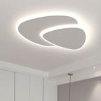 LuminaOrb Radiant White LED Modern Ceiling Light Fixture | Veisp