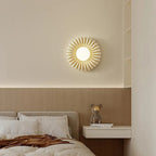 Lumora | Modern Resin Wall Lamp For Bedroom Ambient Glow | Veisp