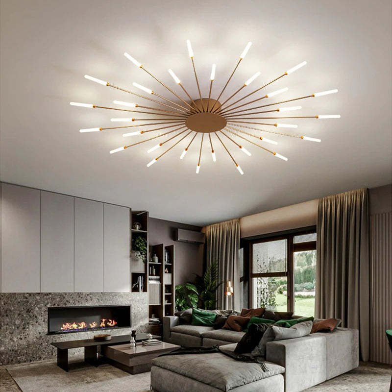 LumaNest | Sleek Ceiling Lamp For Living Rooms & Bedrooms | Veisp