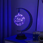 Aurelle | Warm Glass Moon Lamp for Soft Ambient Lighting | Veisp