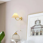 Aurielle Elegant Pleated Wall Sconce With Refined Finish | Veisp