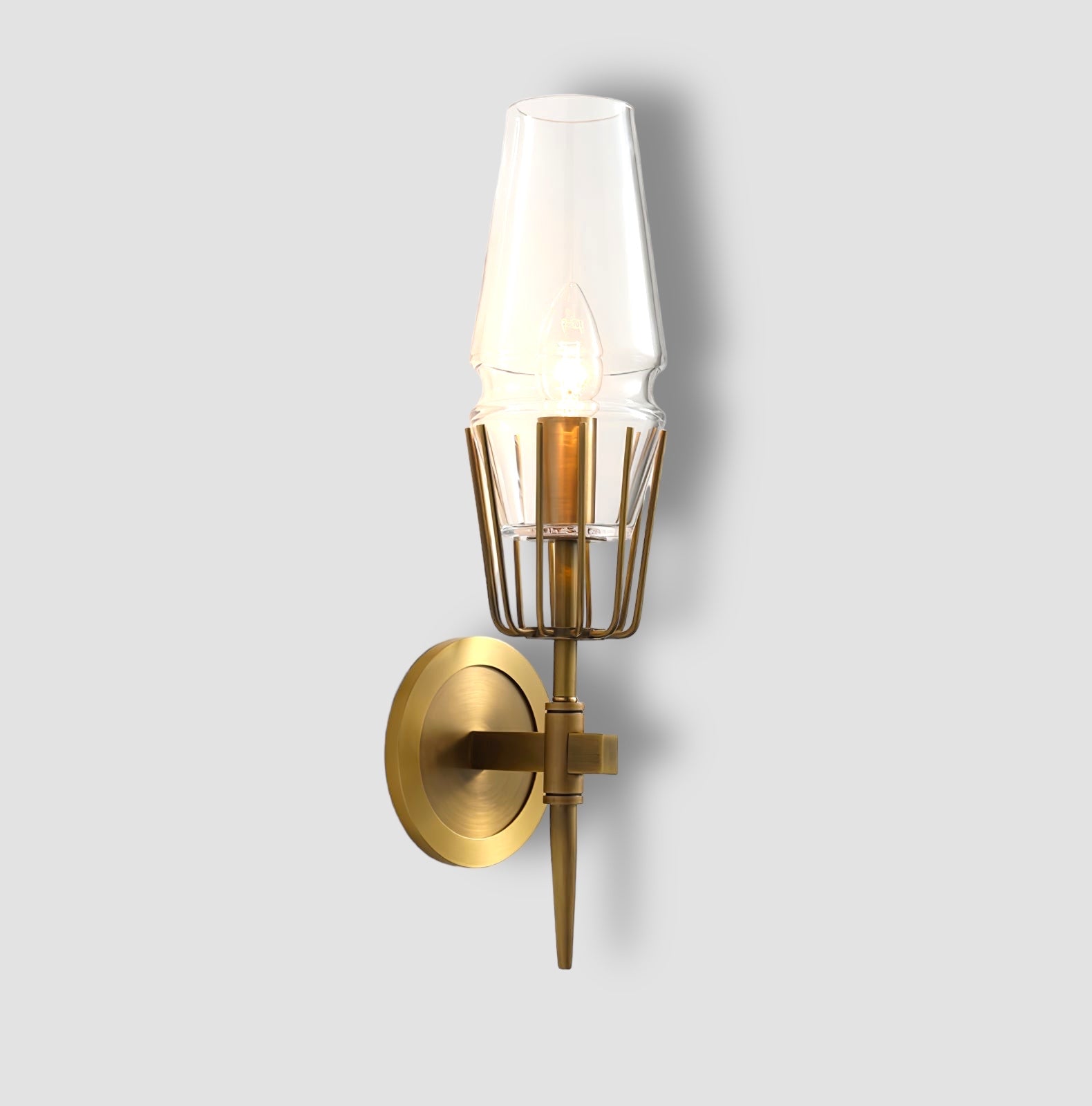 Aureline Modern Black And Gold Wall Lamp For Luxe Rooms | Veisp