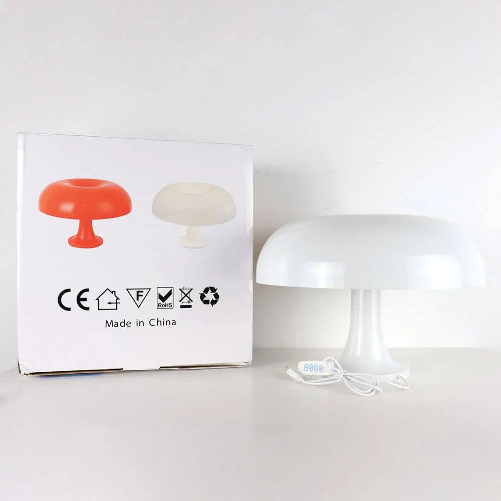 LumaFungi Nordic Mushroom Table Lamp For Home Decor | Veisp