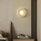 Lumora | Modern Resin Wall Lamp For Bedroom Ambient Glow | Veisp