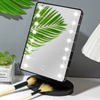 LustraGlow 16-LED Dimmable Adjustable Makeup Mirror | Veisp