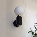Aurene Flow Wall Light in Gold or Black, Minimal Glow | Veisp