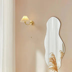 Aurielle Elegant Pleated Wall Sconce With Refined Finish | Veisp