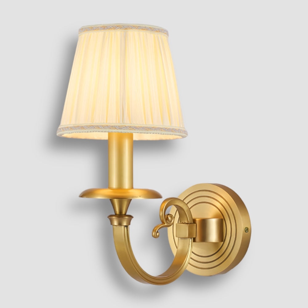 Aureline | Elegant Gold Wall Sconce for Regal Interiors | Veisp