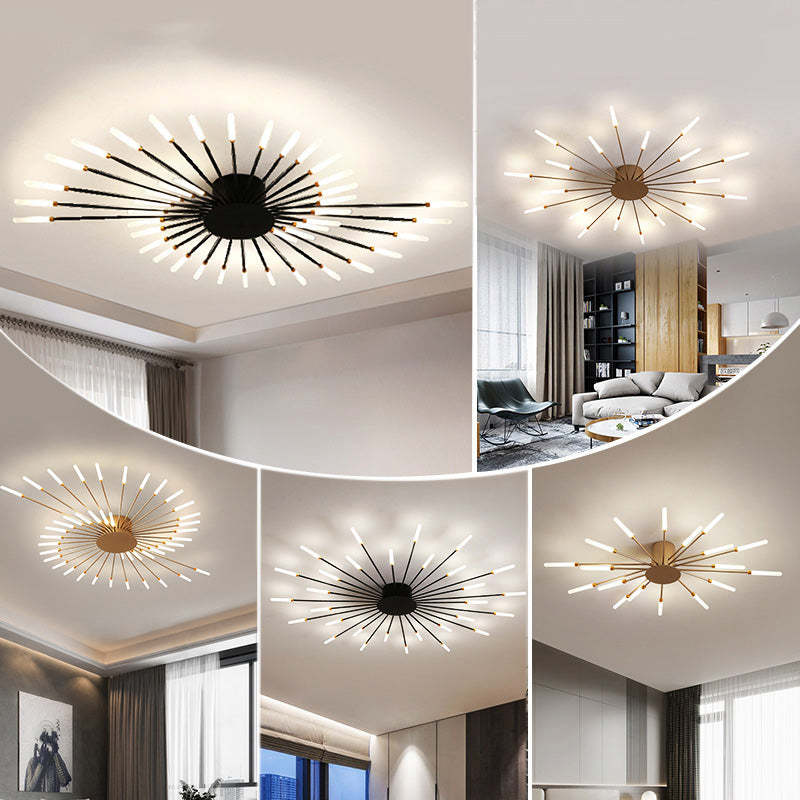 LumaNest | Sleek Ceiling Lamp For Living Rooms & Bedrooms | Veisp