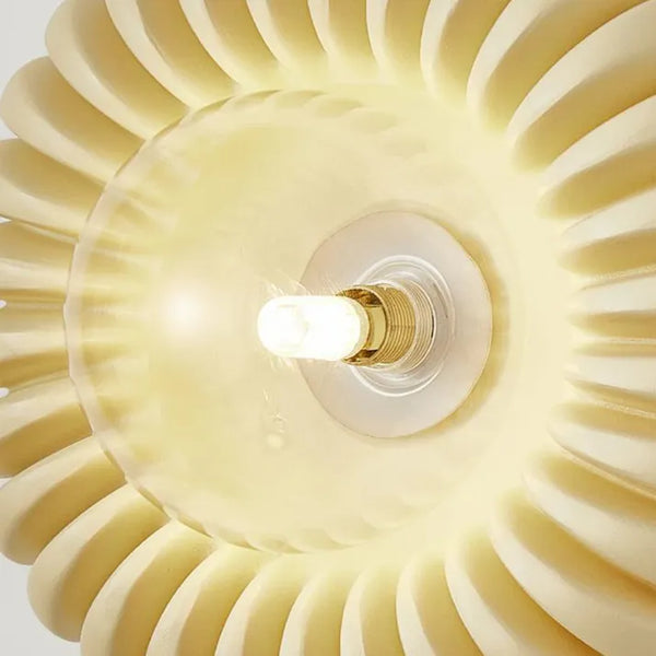 Lumora | Modern Resin Wall Lamp For Bedroom Ambient Glow | Veisp