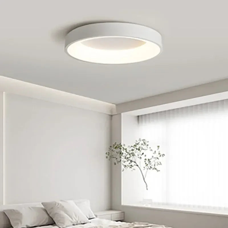 Nordic Glow LED Ceiling Light Minimalist Round Fixture