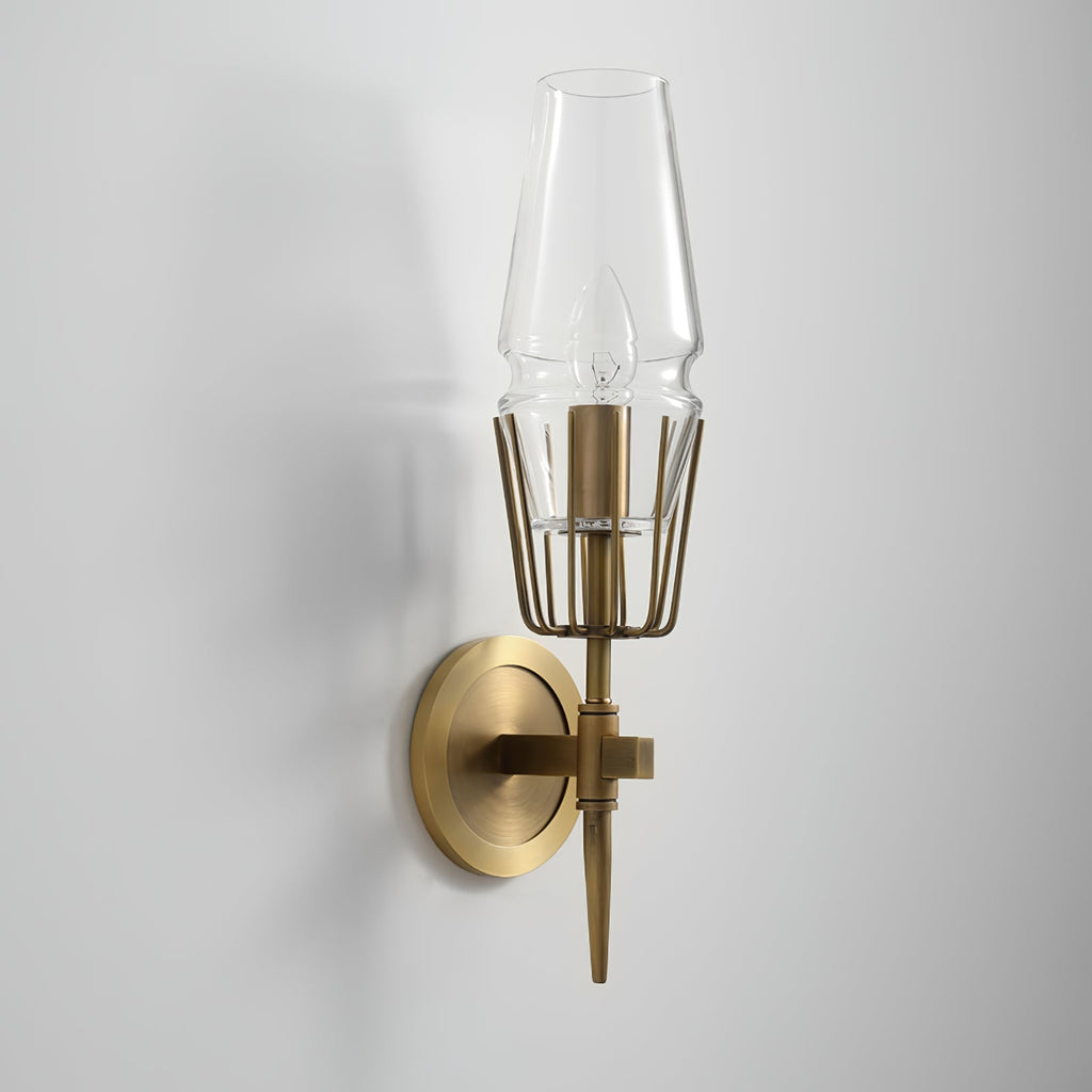 Aureline Modern Black And Gold Wall Lamp For Luxe Rooms | Veisp