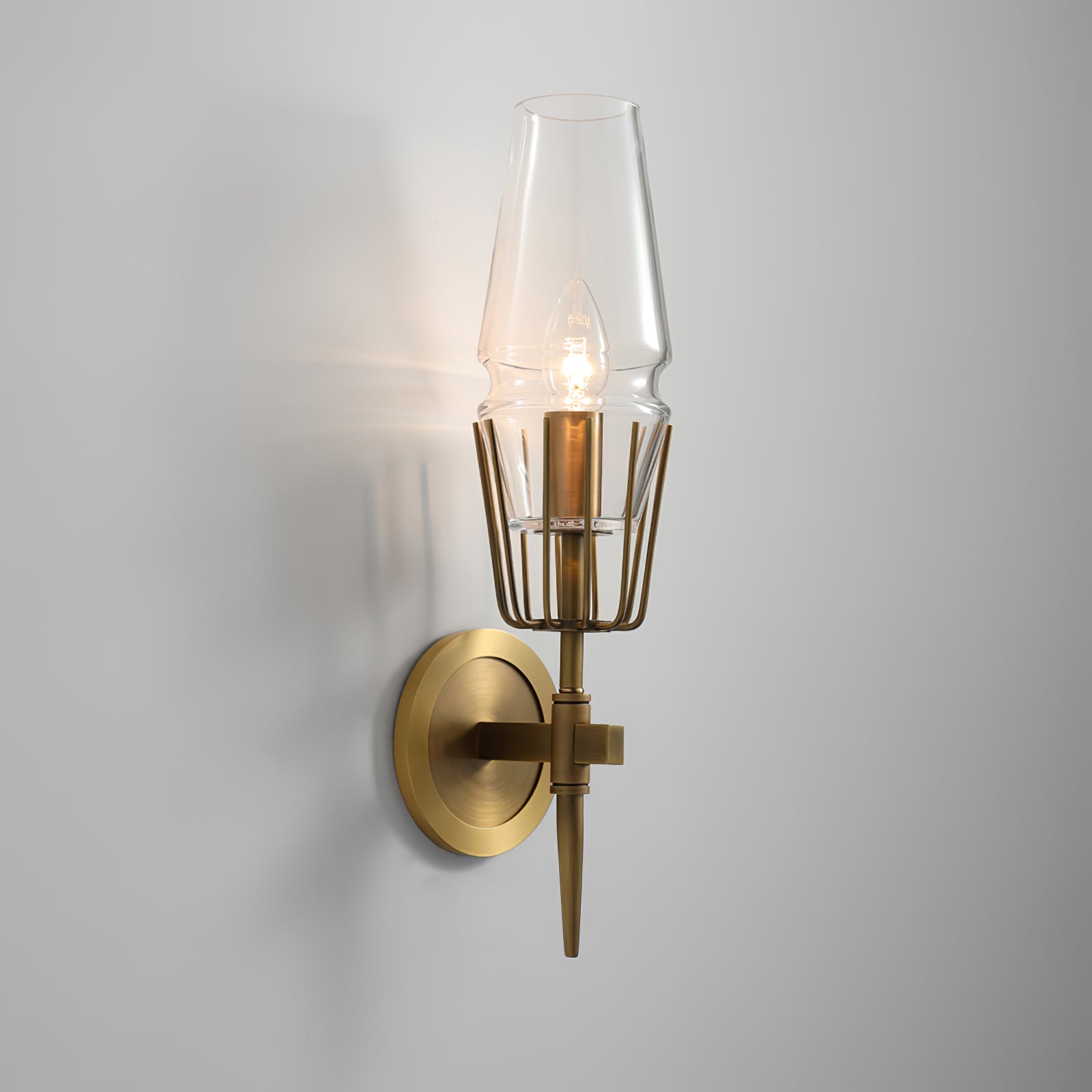 Aureline Modern Black And Gold Wall Lamp For Luxe Rooms | Veisp