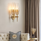 Aureline Modern Black And Gold Wall Lamp For Luxe Rooms | Veisp