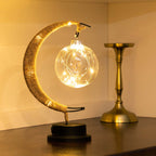 Aurelle | Warm Glass Moon Lamp for Soft Ambient Lighting | Veisp