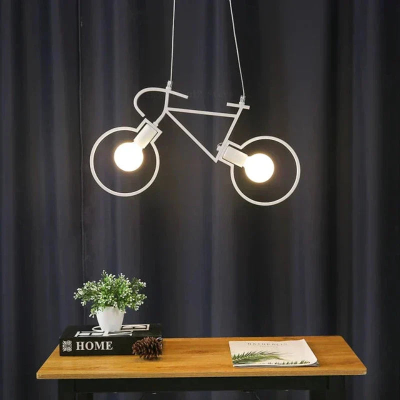 LumaGlow | Stylish LED Bike Pendant Light For Night Rides | Veisp