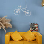 LumaGlow | Stylish LED Bike Pendant Light For Night Rides | Veisp