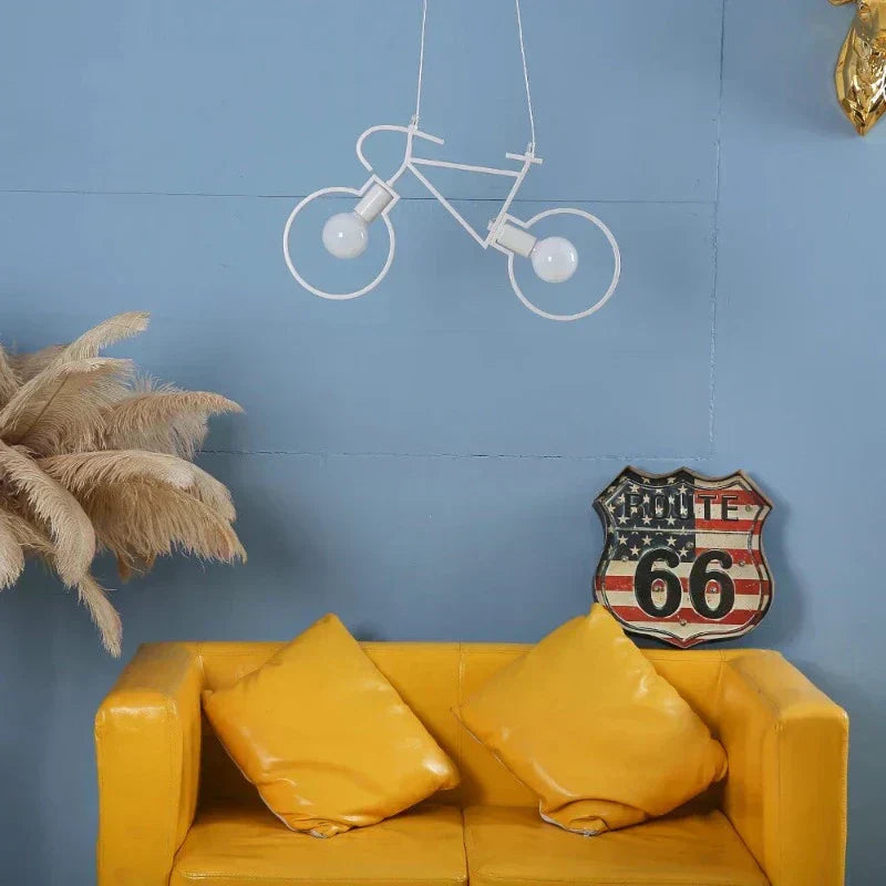 LumaGlow | Stylish LED Bike Pendant Light For Night Rides | Veisp