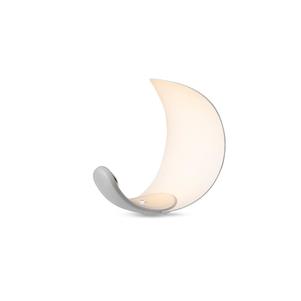 Liora Curved Table Lamp With Elegant Swirls And Soft Glow | Veisp