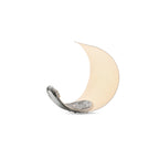 Liora Curved Table Lamp With Elegant Swirls And Soft Glow | Veisp