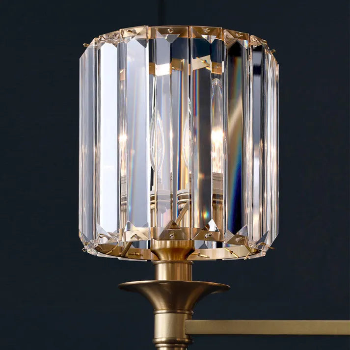 Aureline Luxe Vintage Crystal Wall Lamp For Living Rooms | Veisp