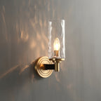 Aurelle Glass Wall Light for Warm Ambient Room Lighting | Veisp