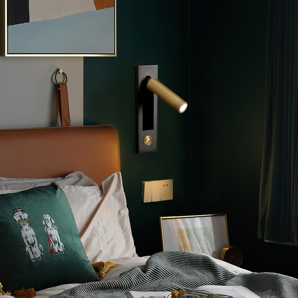 LumaNook | Built In Bedside Wall Lamp For Sleep And Reading | Veisp