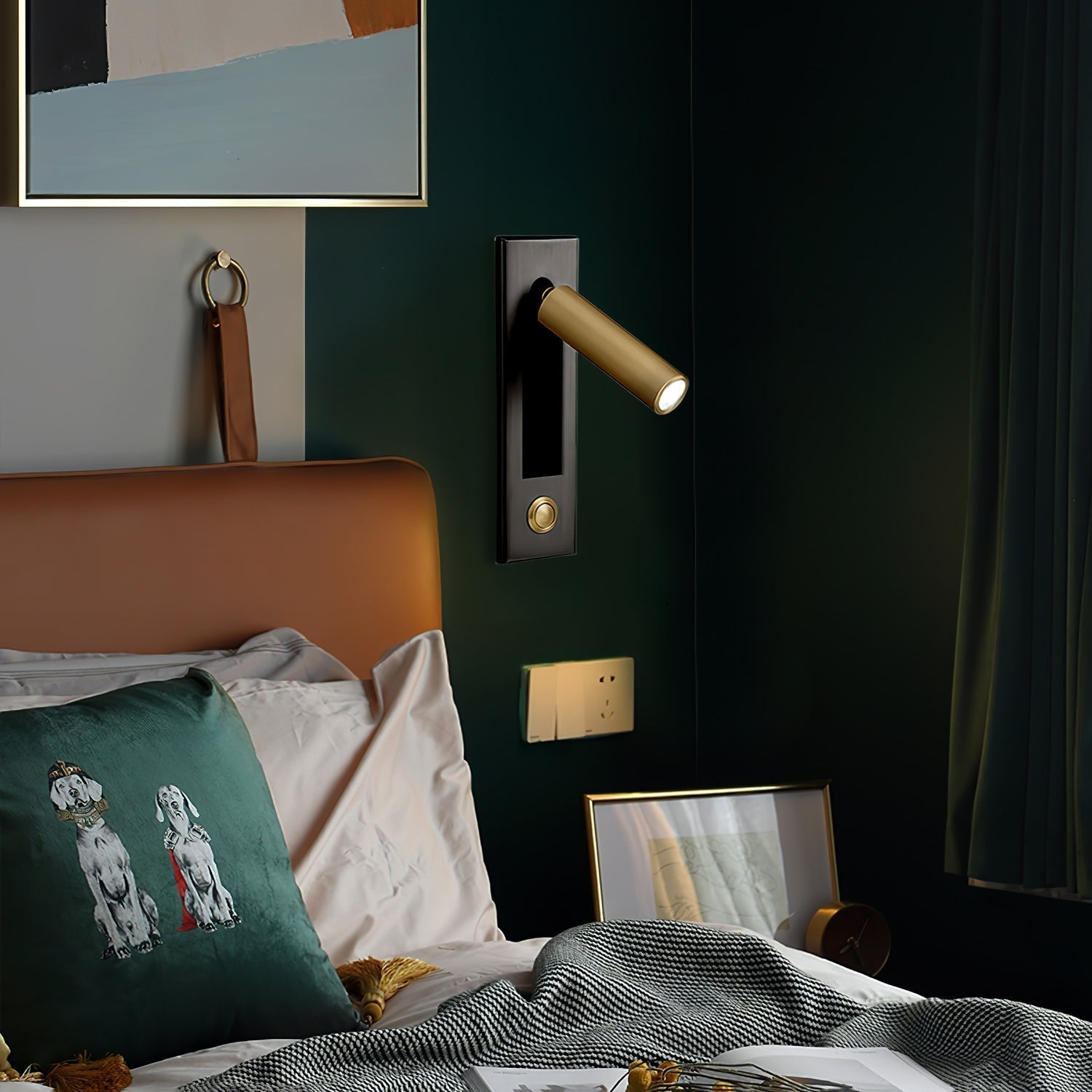 LumaNook | Built In Bedside Wall Lamp For Sleep And Reading | Veisp