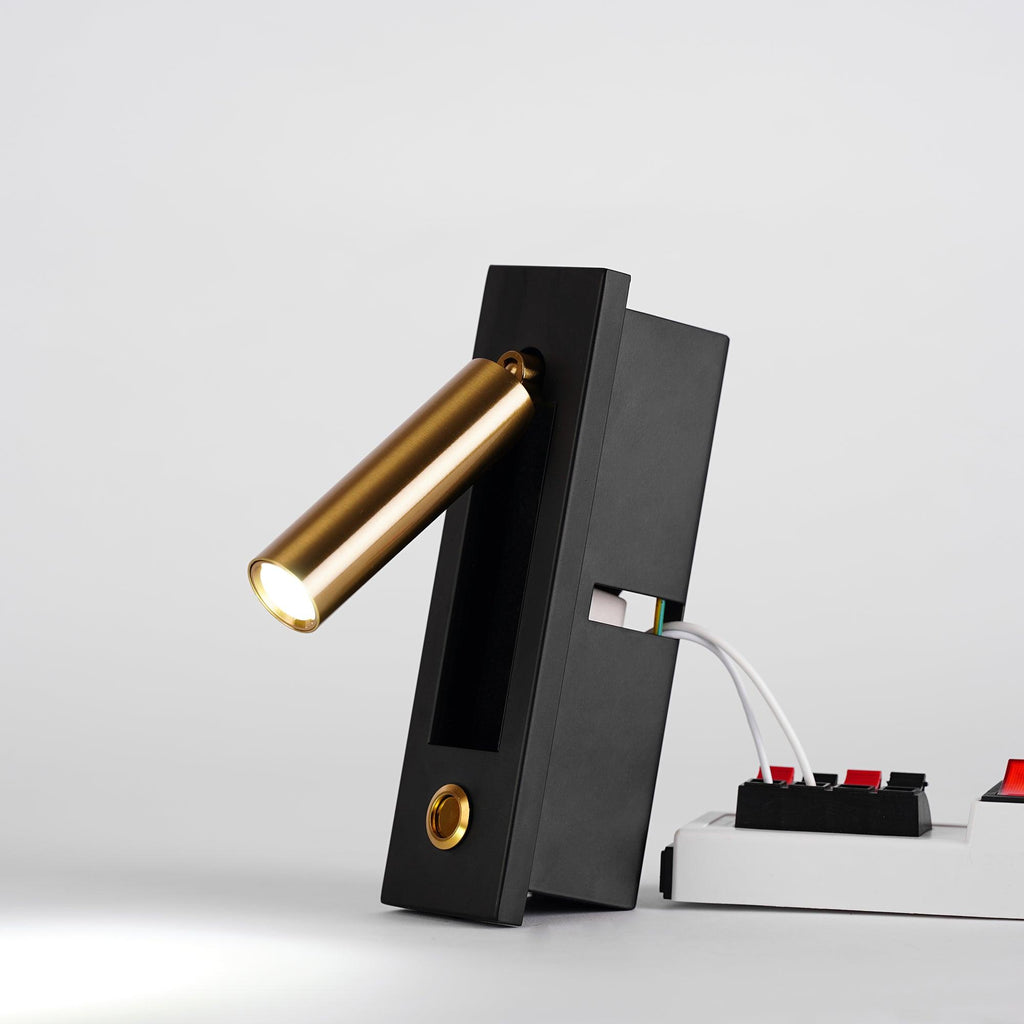 LumaNook | Built In Bedside Wall Lamp For Sleep And Reading | Veisp