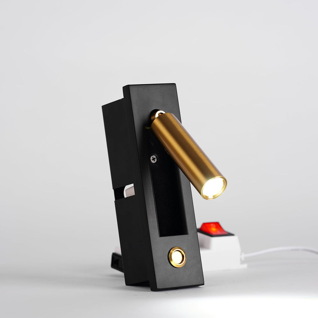 LumaNook | Built In Bedside Wall Lamp For Sleep And Reading | Veisp