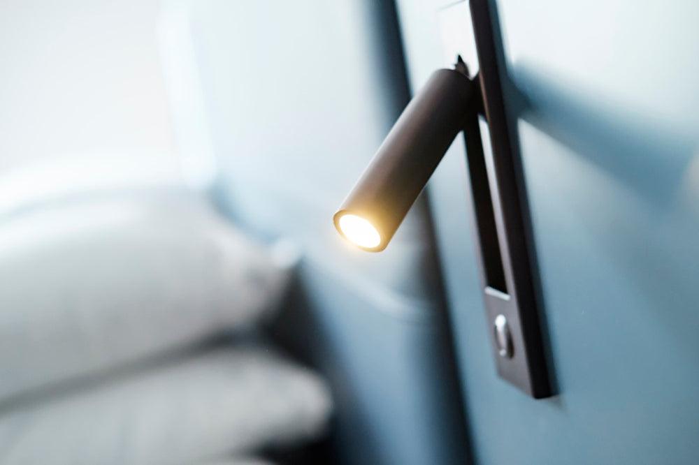 LumaNook | Built In Bedside Wall Lamp For Sleep And Reading | Veisp