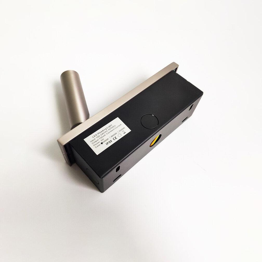 LumaNook | Built In Bedside Wall Lamp For Sleep And Reading | Veisp