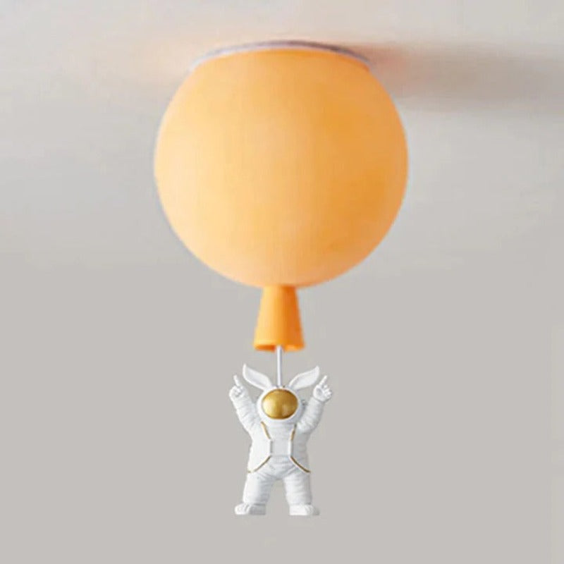 Lumen Trail Kids LED Ceiling Light Astronaut Balloon With 8 Colors