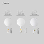 Lumen Trail Kids LED Ceiling Light Astronaut Balloon With 8 Colors