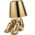 Aurielle | Golden Sculptural Table Lamp For Home And Office | Veisp