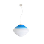 NimbusGlow Frosted Glass Pendant Lamp In Gradient Shades | Veisp