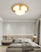 Avenora Minimalist Opal Acrylic Ceiling Light Warm Glow | Veisp
