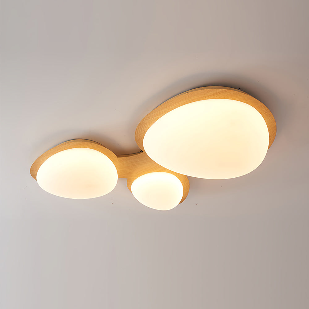 Avenora Minimalist Opal Acrylic Ceiling Light Warm Glow | Veisp