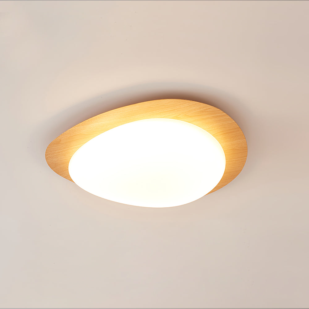 Avenora Minimalist Opal Acrylic Ceiling Light Warm Glow | Veisp