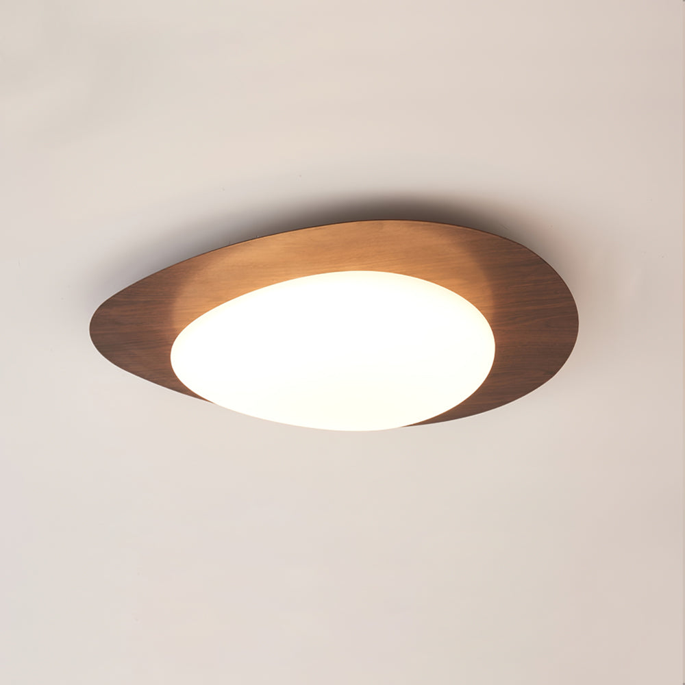 Avenora Minimalist Opal Acrylic Ceiling Light Warm Glow | Veisp