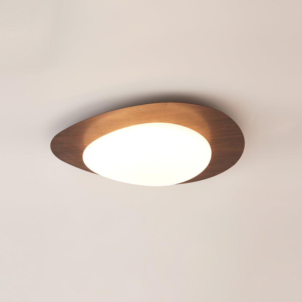 Avenora Minimalist Opal Acrylic Ceiling Light Warm Glow | Veisp
