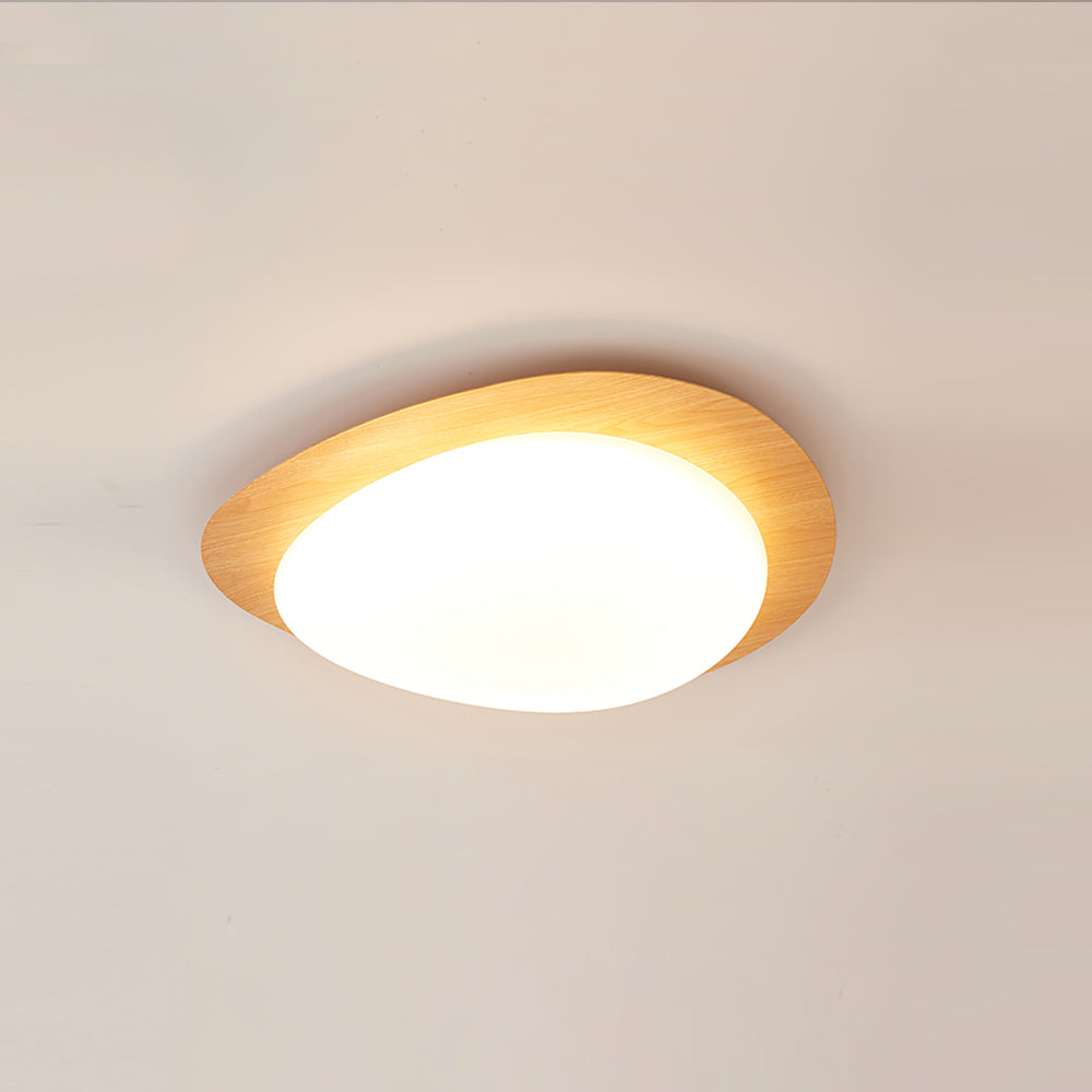 Avenora Minimalist Opal Acrylic Ceiling Light Warm Glow | Veisp