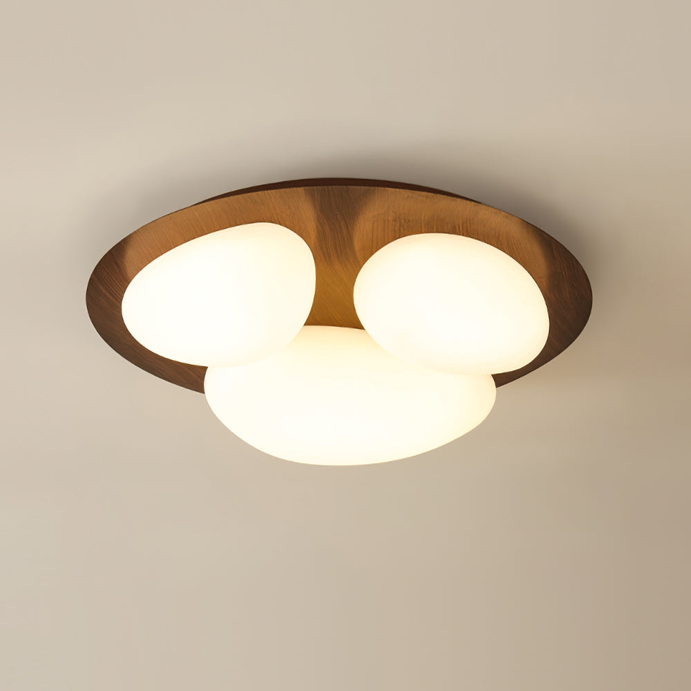 Avenora Minimalist Opal Acrylic Ceiling Light Warm Glow | Veisp