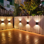 LumiPost Solar Fence Lights Mount Vertical Or Horizontal | Veisp